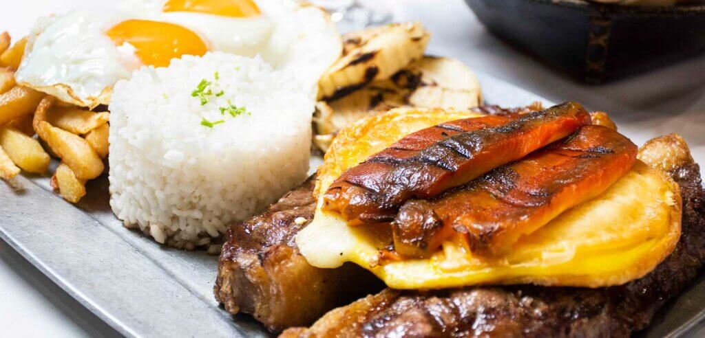 Bife Malevo, especialidad de Pepito Bodegón